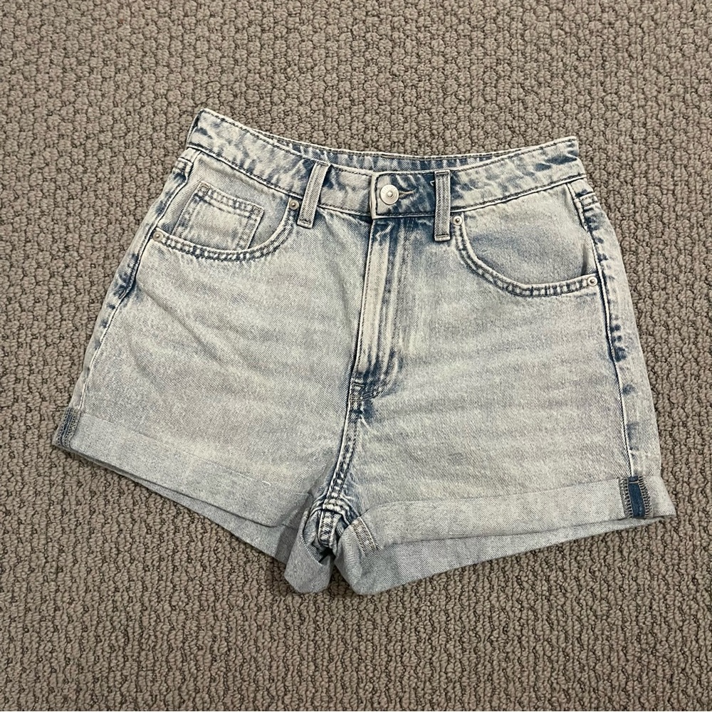 H&M High Waist Denim Shorts